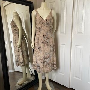 Vintage Cashmere & Silk Midi Dress